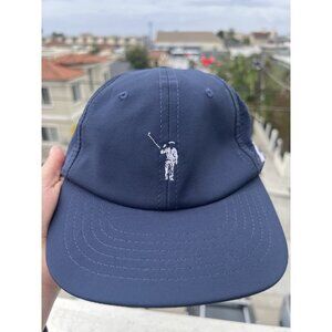 William Murray navy blue embroidered golf logo cap Yacht Club streetwear preppy